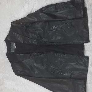 Michael Hoban North Beach Leather Jacket Dark brown Women's Sz. 7/8